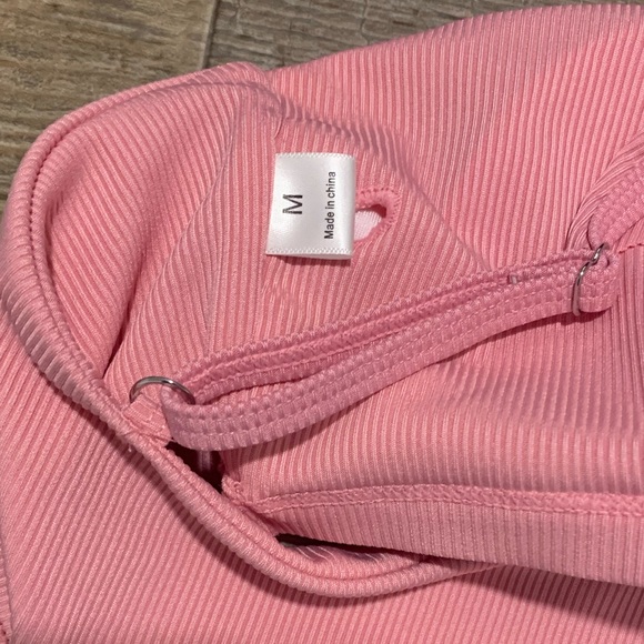 Topnana Bandeau Ruffle High Waist Bikini Set - Picture 4 of 7